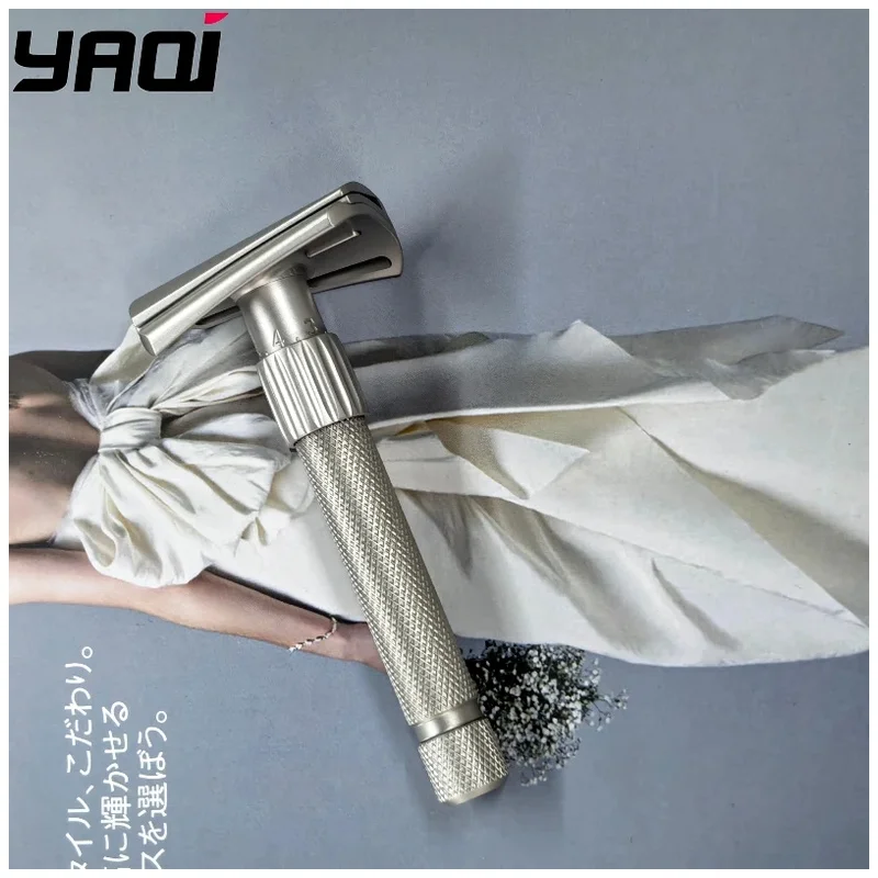 Safety Razor Yaqi Slant Adjustable Stainless Steel Torqx Matte Version 2026 Brand-new Arrival!