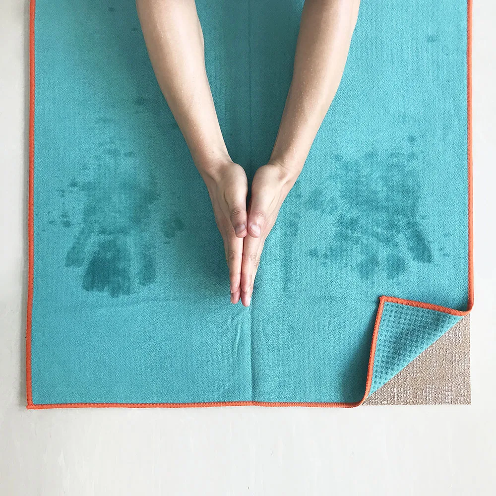Eco-Friendly Silicone Non-Slip Yoga Mat Towel for Women Absorbent Rest Blanket Yogitoes Yoga Towel Fitness Sports Accessories