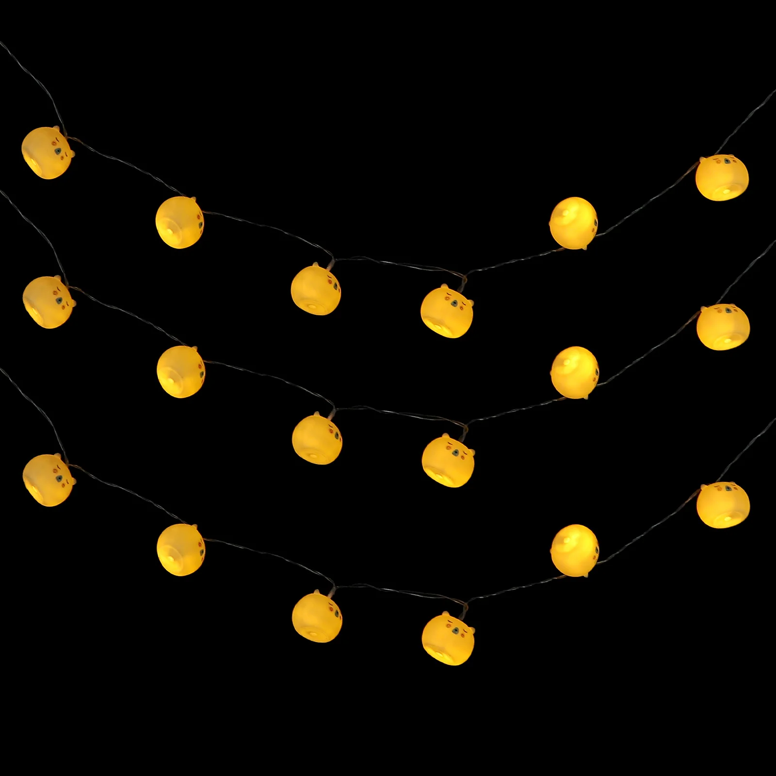 1Pcs LED String Lights 20 Leds Waterproof Xmas Christmas Decorative Warm LED Strap for Party Home Festival Lighting