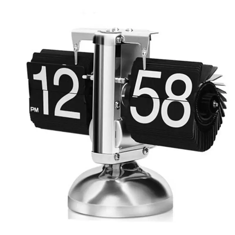 

Puzzle Creative Mechanical Vintage Style Digital Display Battery Powered Car Vintage Flip Table