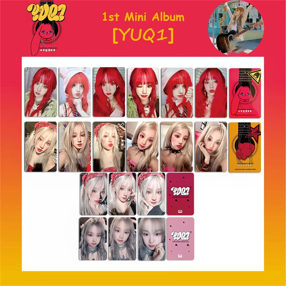 KPOP YUQI 1st Mini SOLO Album《YUQ1》Special Card gidle LUCKY DRAW Photocards (G)I-DLE Fans Collection Gifts