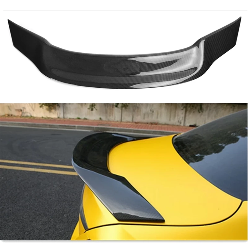 

R Style car rear spoiler Wing Auto Carbon Fiber Spoiler For Mercedes Benz W205 4 Door 2015-2019