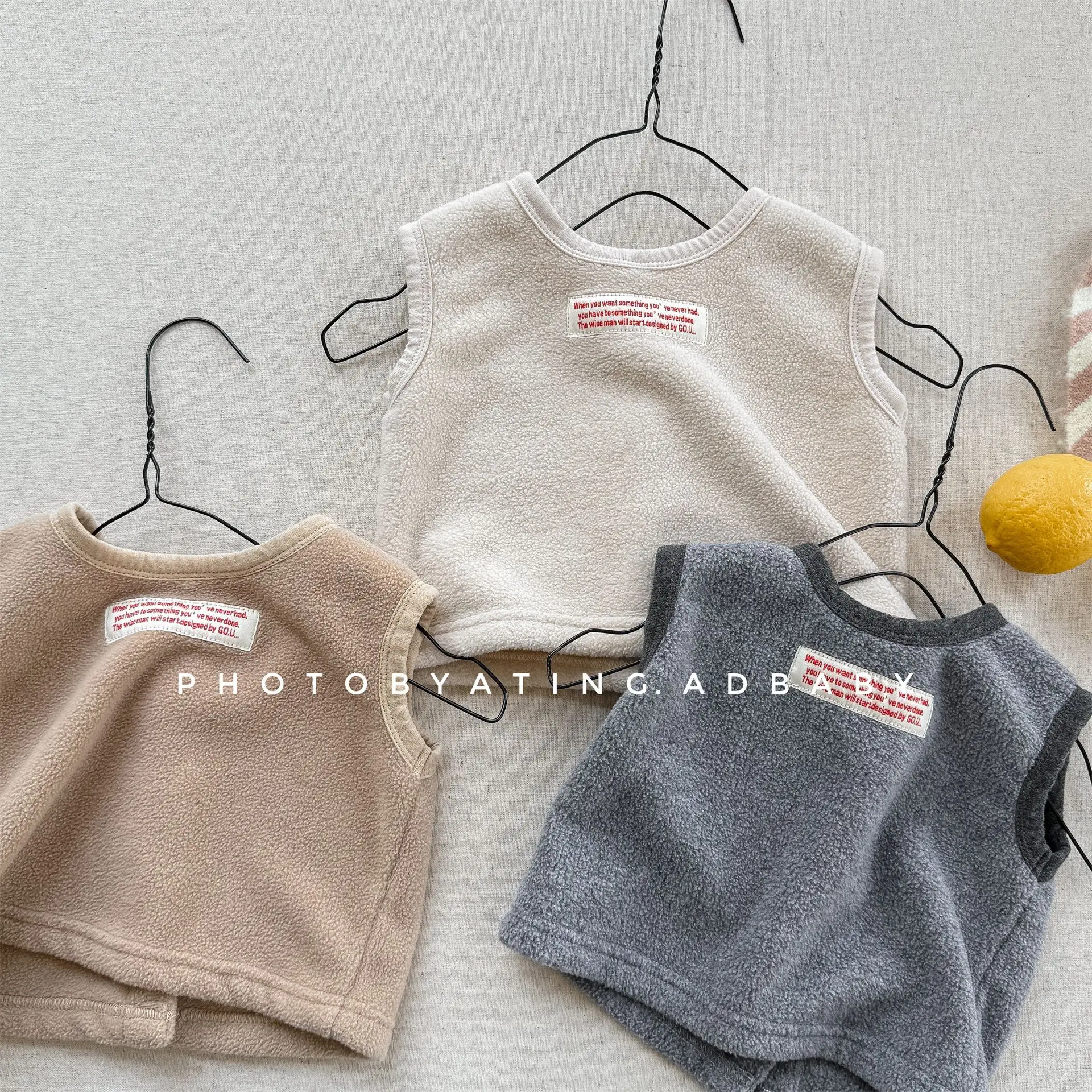 

2025 г., детская одежда, осенний детский жилет из кораллового флиса, осенняя одежда