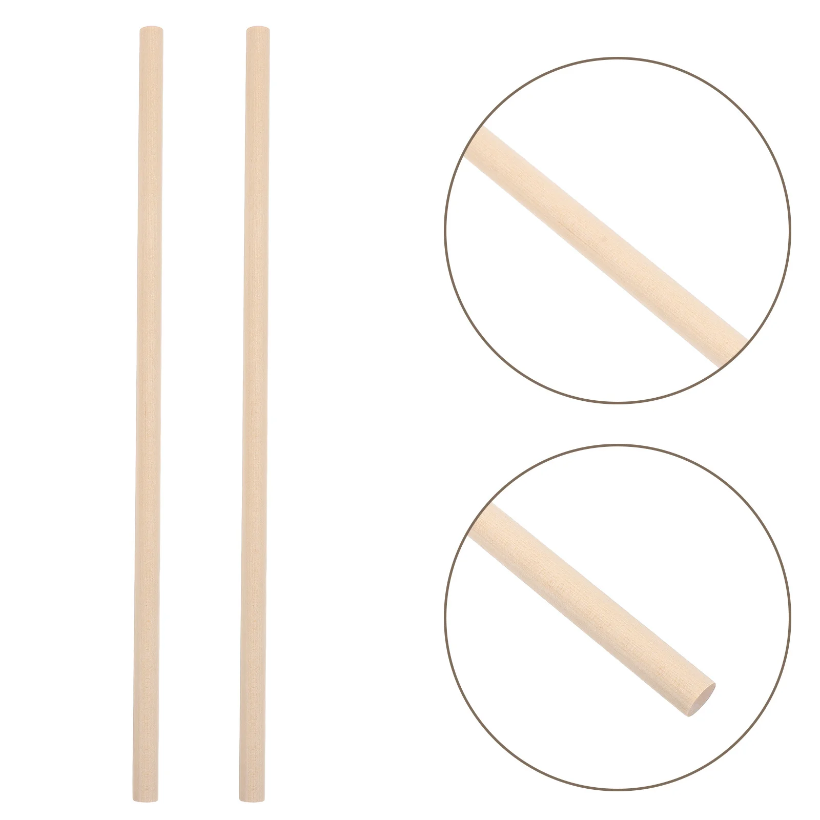 

20Pcs Wooden Dowel Rods Round Unfinished Natural Wood Sticks for DIY Crafts Craft Project Supplies Decorative Centerpiece Dowels