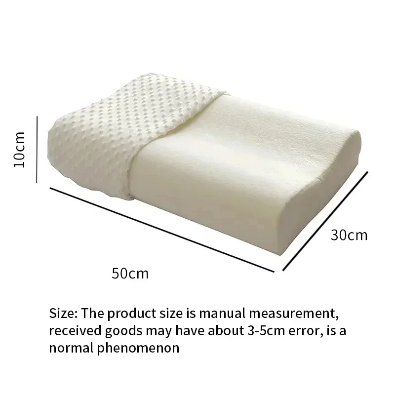 Orthopedic Contour Memory Foam Pillow, Adjustable Cushion for Side Sleepers Neck & Shoulder Relief