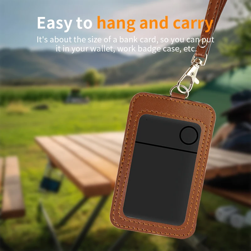 Ultra Thin Smart Card Tag Tracker for Apple Airtag Card Tracker Bags Wallet Suitcase Finder Bluetooth Wireless Charging Tracker