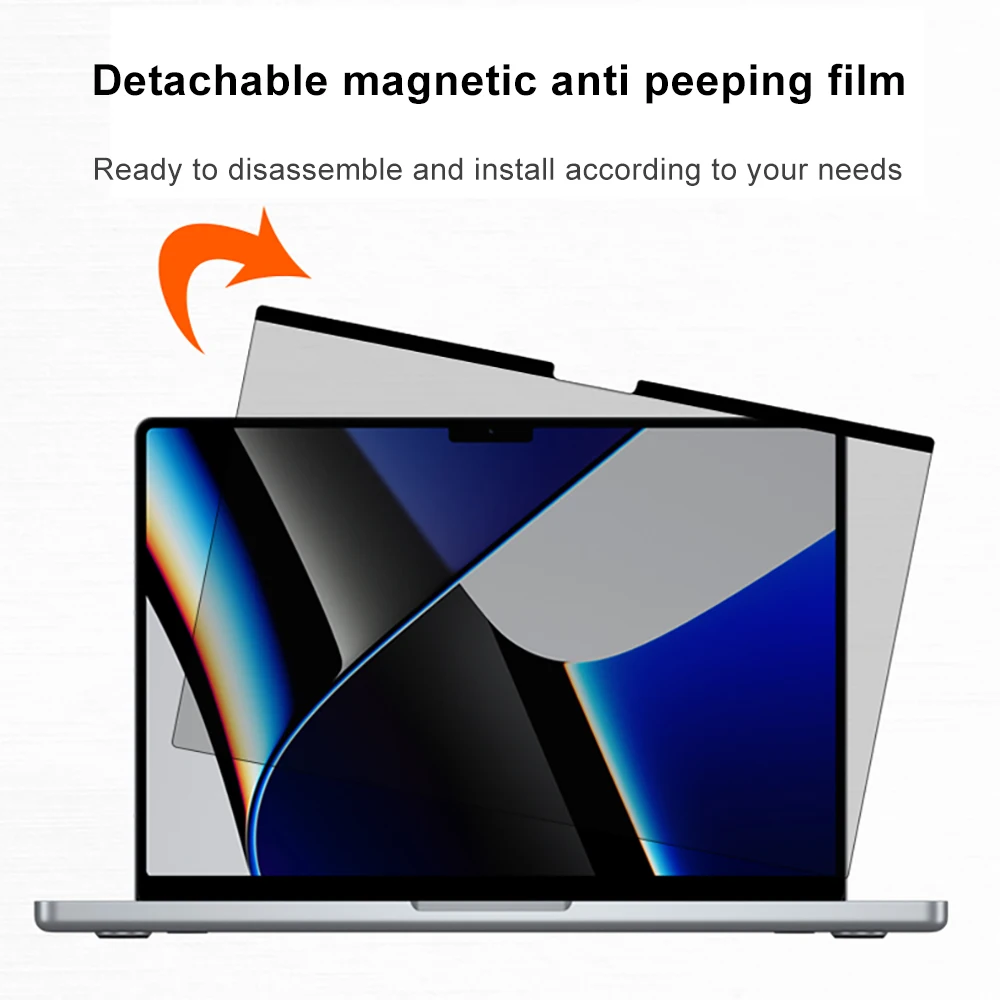 Magnetic Anti-peeping Screen Protector Film For Macbook Neo 2026 Pro 14 16  Air 13 15 M2 M3 M4 M5 Anti-spy Film Privacy Filter