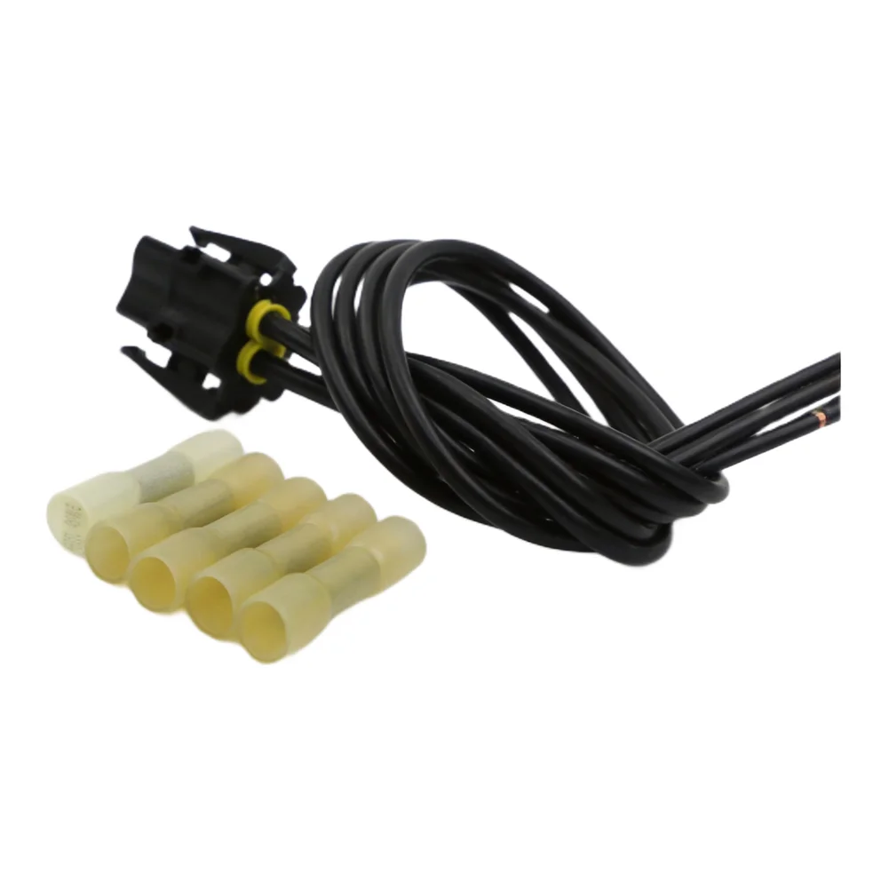 HVAC Fan Adapter Blower Resistor Easy Installation Plastic Construction OE Part Number For BMW 3er E46 1998-2005 As Shown