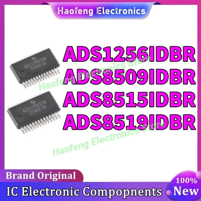 ADS1256IDBR ADS8509IDBR ADS8515IDBR ADS8519IDBR ADS1256 ADS8509 ADS8515 ADS8519 ADS IC Chip SSOP-28 auf lager