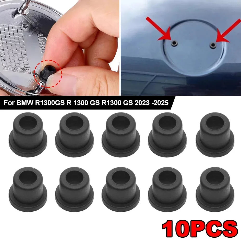 2/10 piezas Anillo de sujeción para emblema del capó delantero y maletero 51141807495 para BMW Serie 3/5/6/7 E21 E81 E87 E88 F20 E36 E46 E90 E91 E92