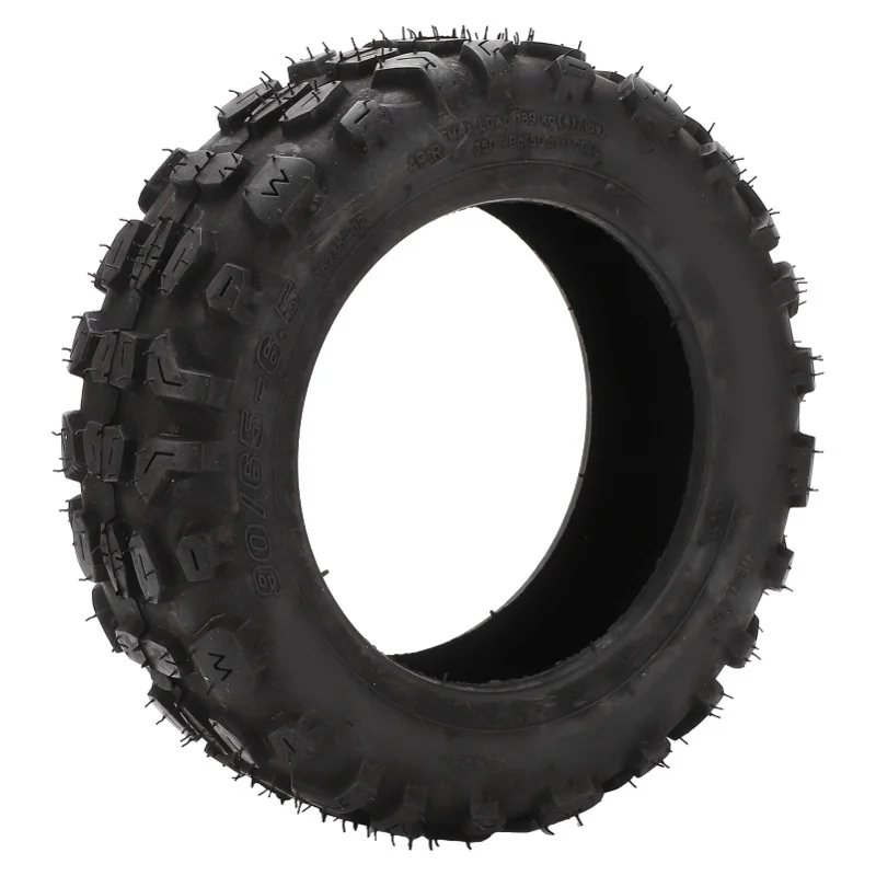 

90/65-6.5 Rubber Vacuum Tire Thickened Off Road Vacuum Tubeless Tire For Electric Scooter