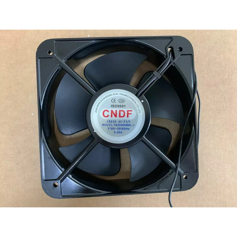 

for CNDF Fan TA20060MBL-1 AC 110V 0.28A 20060 20CM 2 Wire