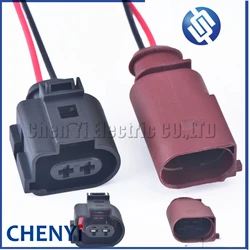 2 Pin auto waterproof sensor Rear Brake Caliper Motor Harness Connector plug 1J0973722A 42034800 42127200 1717692-2