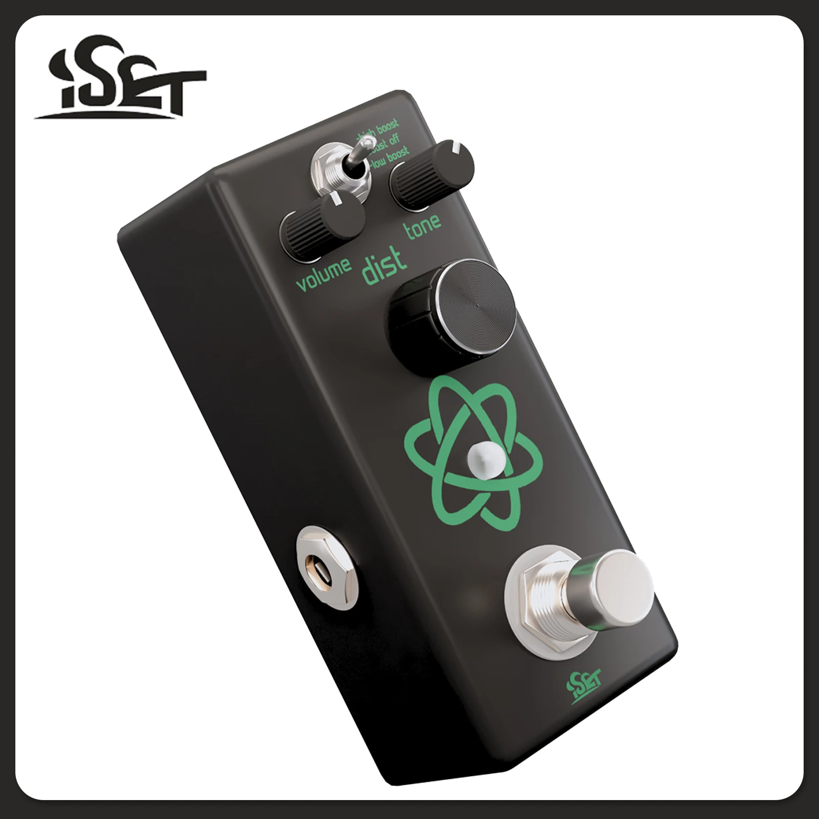 ISET PD-3 تأثير الغيتار المعدني الثقيل دواسة تأثير الذرة الصغيرة المعادن الثقيلة صحيح الالتفافية دواسة الغيتار الكهربائي باس الملحقات #6