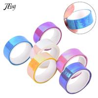 5m DIY Colorful Laser Tape Decorative Sticky Stationery Adhesive Sticker kids Tape Scrapbooking tools stickers office tape