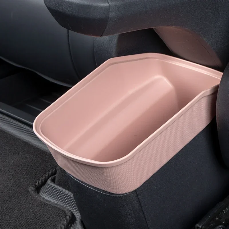 Car Trash Can For BYD Seagull Rear Utility Organizer Bucket Car Convenient Interior Refit Parts Accessories Clean And Tidy