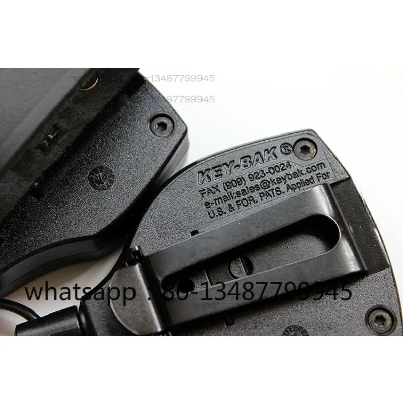 

2026NEW BAK S48K Kev drawstring anti loss retractable key ring, stretching 120cm retractable key ring