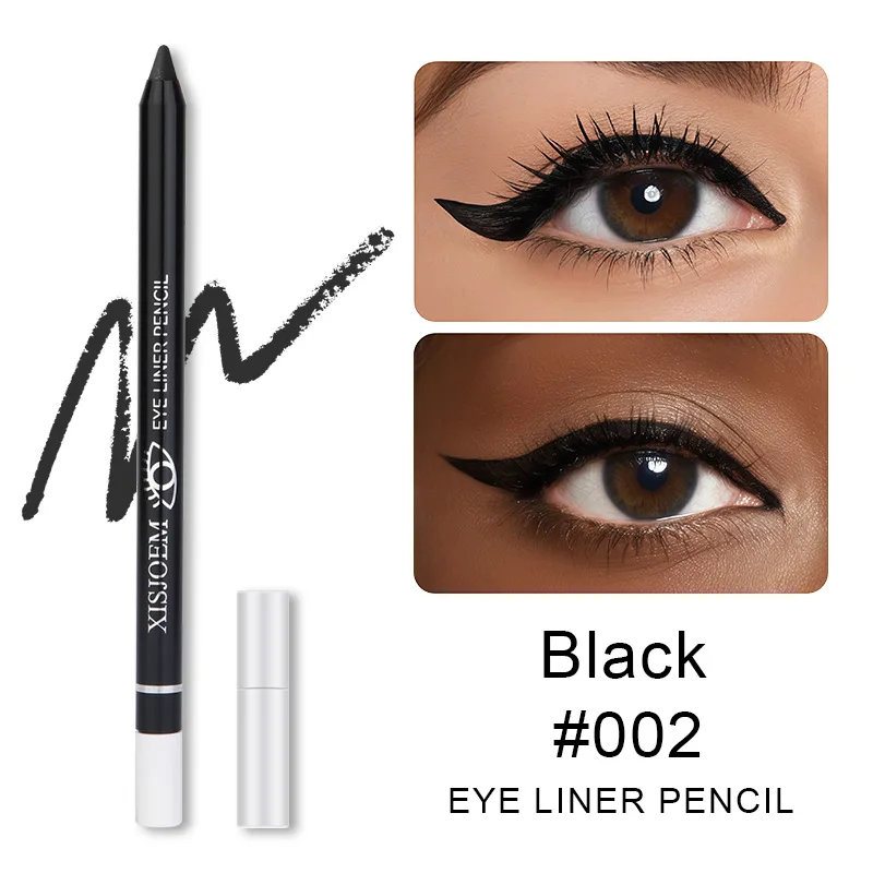 Mehrfarbiges Eyeliner-Stift-Set, langlebig, wasserfest, schimmernd, matt, Eyeliner-Stifte für Augen-Make-up