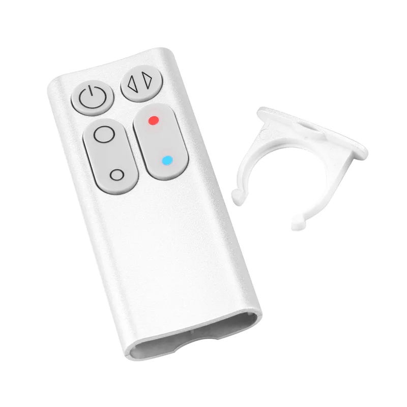 10X Reemplazo AM04 AM05 Control remoto para modelos de calentador de ventilador Dyson AM04 AM05 Control remoto (Plata)
