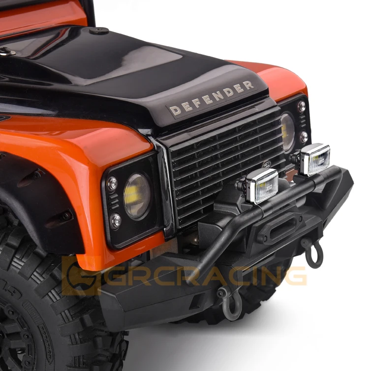 GRC Pro Version Spotlight RC Fernbedienung Modellauto mit galvanisiertem Reflektor Suchscheinwerfer 20 mm rechteckiger Scheinwerfer G157UY – Detail 11