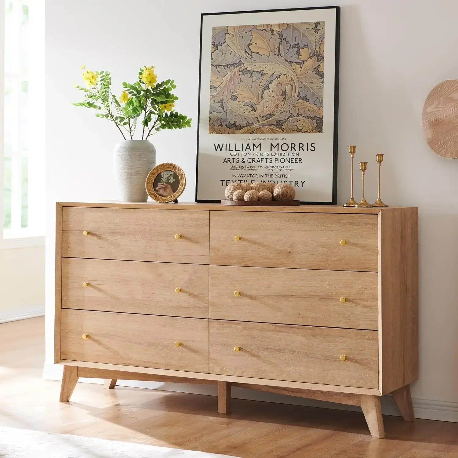 6 Drawer Dresser, 54