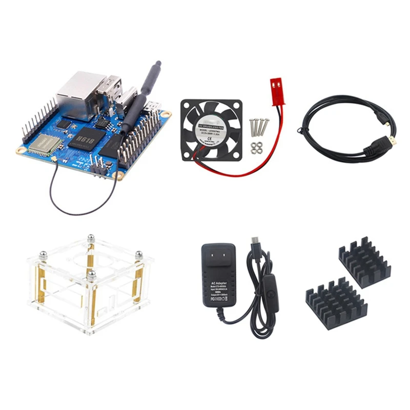 For Orange Pi Zero 3 Development Board 4GB RAM H618 Wifi5+BT 5.0 Gigabit LAN For Android 12 Debian12 Ubuntu22.04 Durable EU Plug