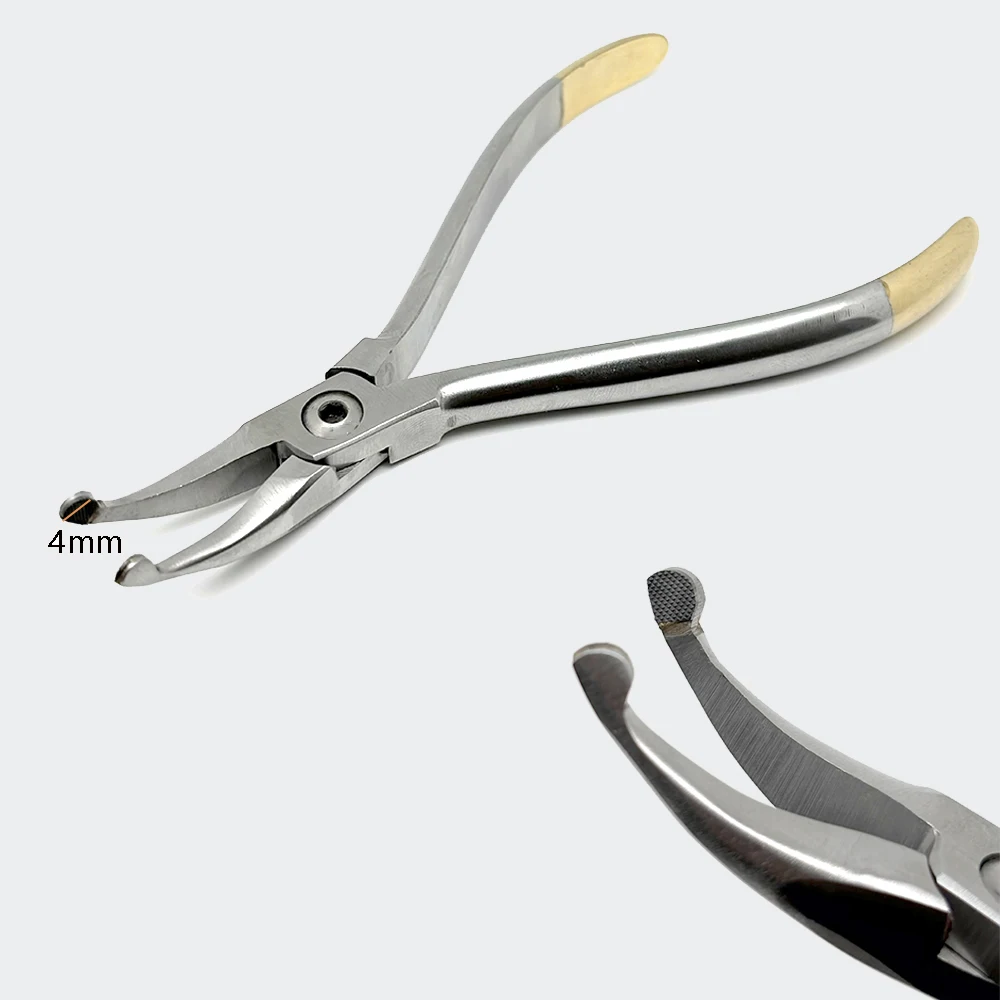 Dental Orthodontic Curved Tip Utility Dental Plier How Utility Plier Curved Tip Dentist Instruments Tools Dental Product