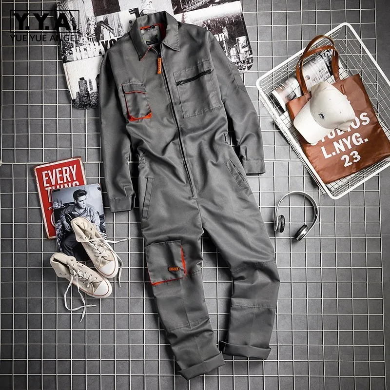 Work Overall Uniforms Men Women Working Coveralls Welding Suit Car Repair Workshop Mechanic Plus Size Clothes Warehouse Workwear