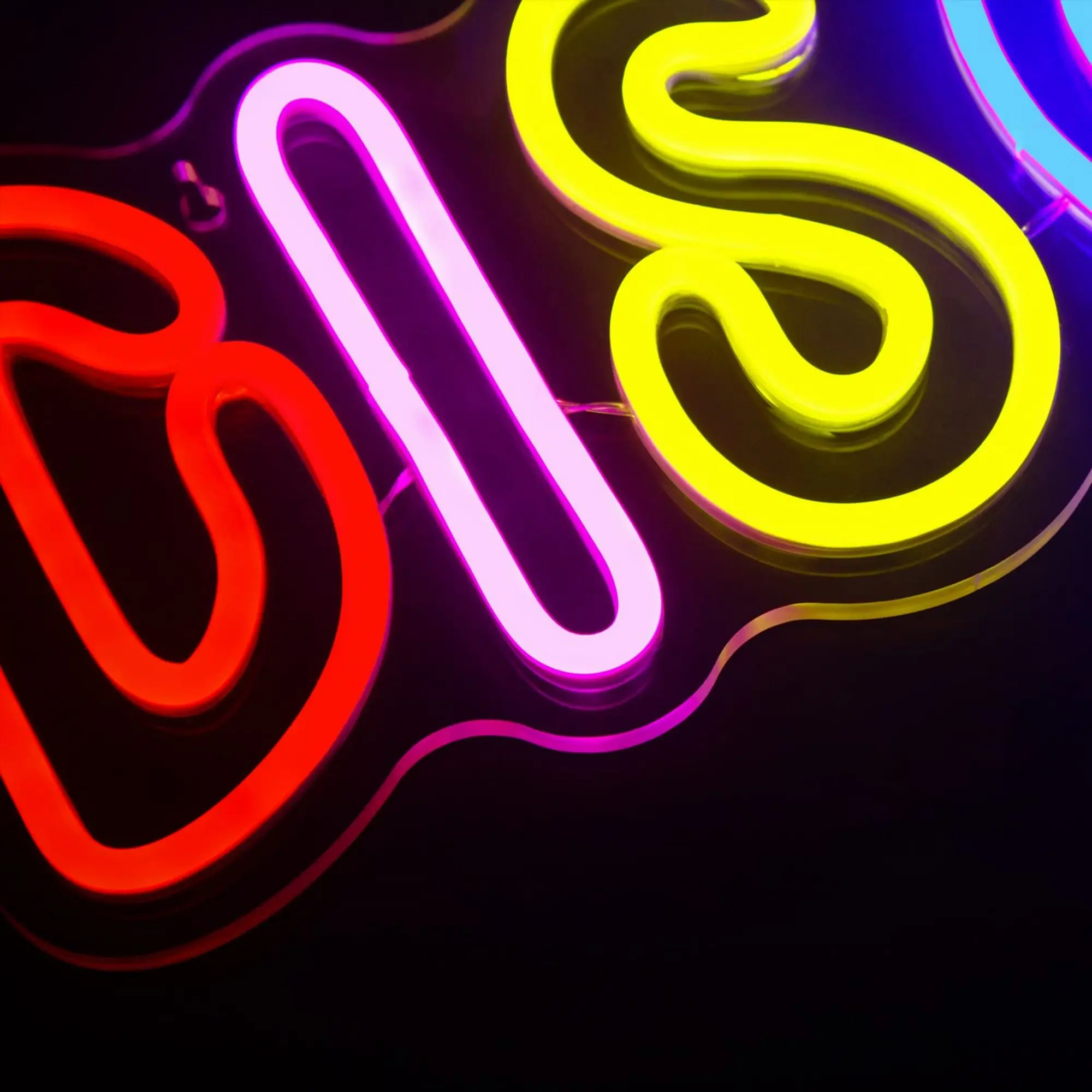 Disco Neon Signs for Wall Decor, USB LED Neon Light Sign for Disco Bar Music Pub Bedroom Game Room Decor Disco Lover Dance Gift