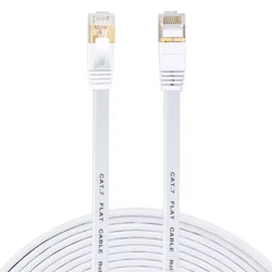 Kabel Ethernet Cat7, przewód Lan STP RJ 45, kabel sieciowy rj45, przewód krosowy 15m/20m/30m do routera, laptopa, kabel Ethernet