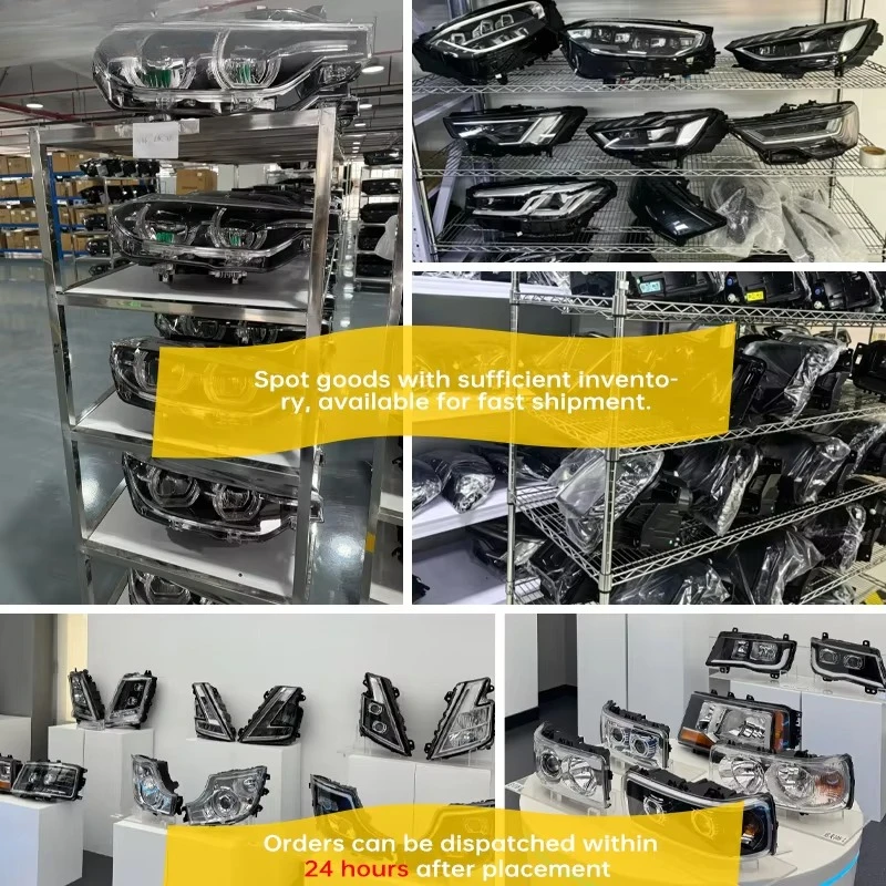 LED Headlights Car Accessories Suitable for Auto Lighting Systems Headlight Assembly Model 11-17 5 Series F10/F8/520/525/530