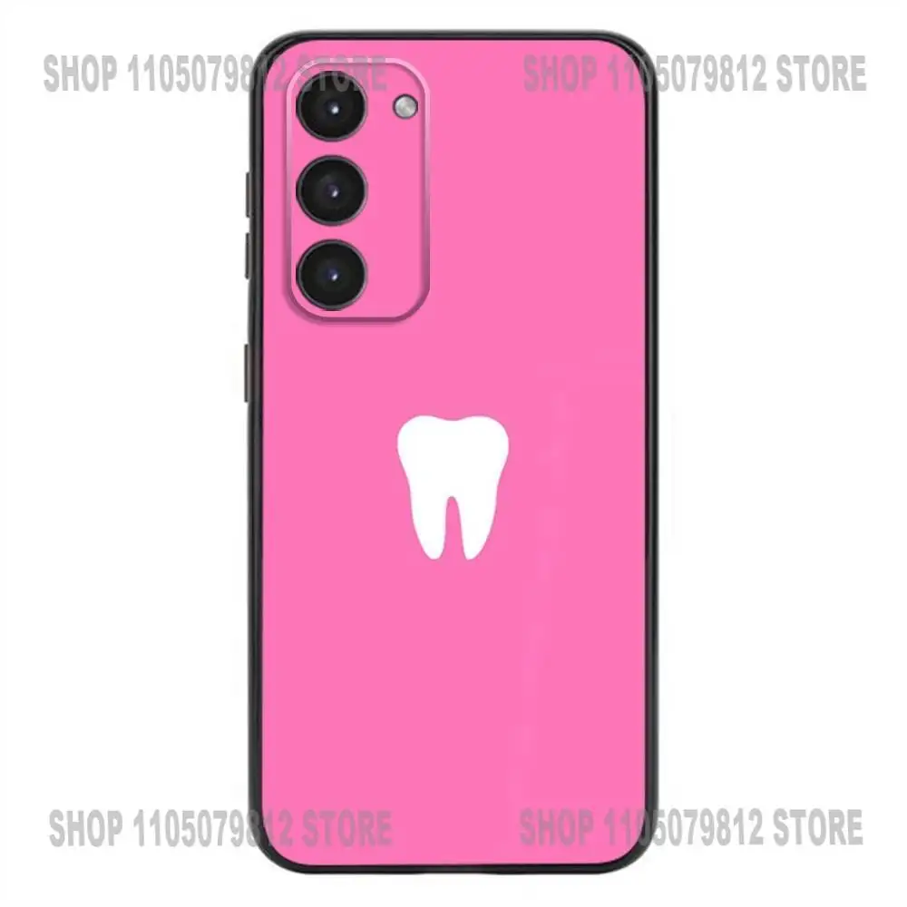 Funda de teléfono con Collage de dientes de dentista para Samsung Galaxy A20,21s,22,31,32,52,53,72,73,80,91, funda negra de silicona suave
