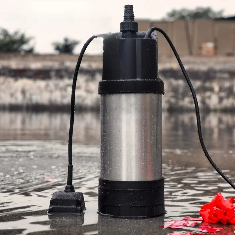 Basement stagnant water sewage pumping 2cm automatic start low suction diving household pumping machine
