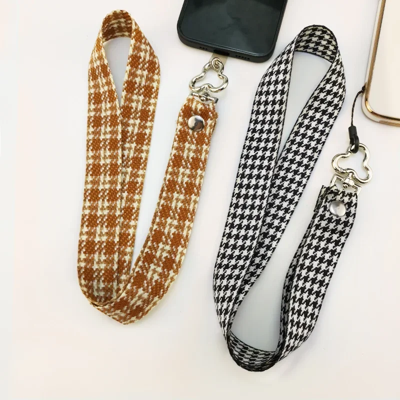 Hübsche mobile Lanyard langen Hals Retro tausend Vogel Gitter Anhänger Handy Shell Universal Männer und Frauen Clip-Typ