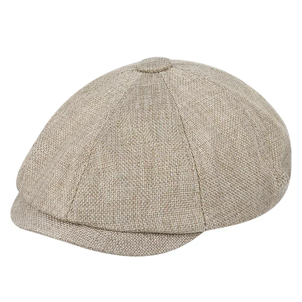 Classic Hat for Men Caps Vintage Retro Tweed Peaky Blinders Beret Hat Flat Peaked Cap Street Hats for Women Men view 8