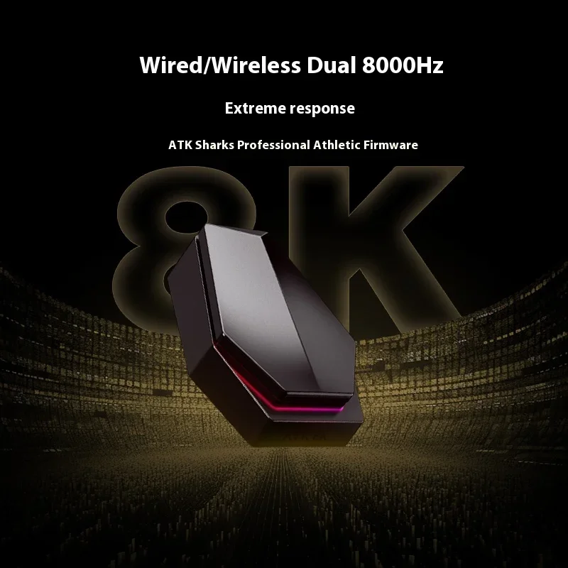 ATK X1 Bluetooth three-mode mouse 50g non-porous lightweight PAW3950 low-latency 30000DPI e-sports gaming mouse