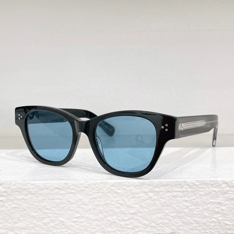 

5490SU Cateye Designer Handmade in Italy Sunglasses Acetate Classical Retro Vintage Uv400 Gradient Eyeglasses with Case