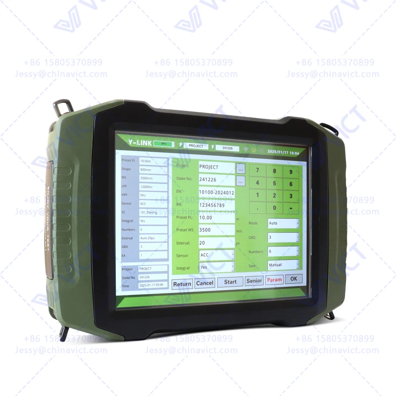 YL-PIT Low Strain Pile Integrity Tester High Quality Testing Equipment
