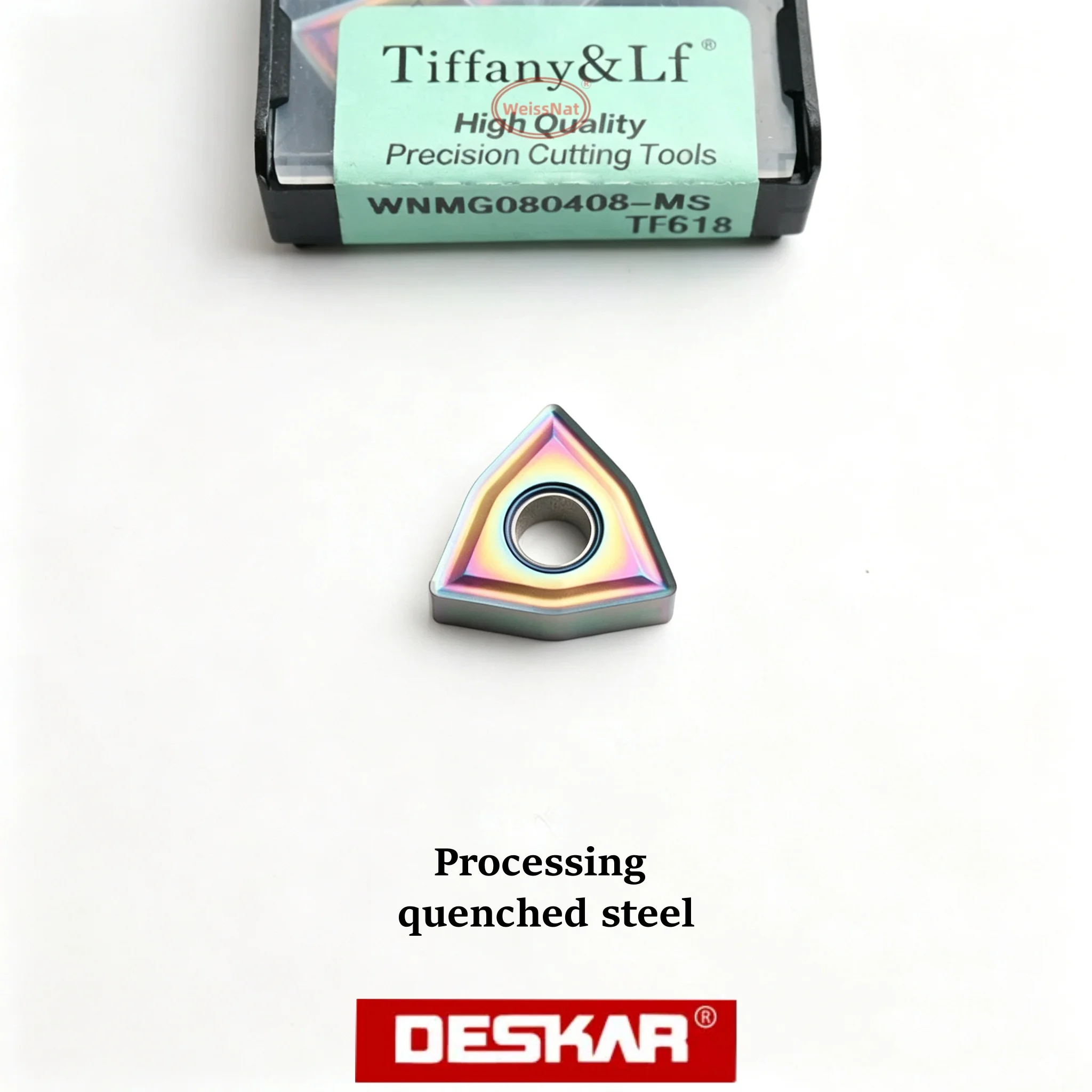 DESKAR WNMG080404 WNMG080408-MA MS MM TF618 Carbide Insert WNMG Inserts