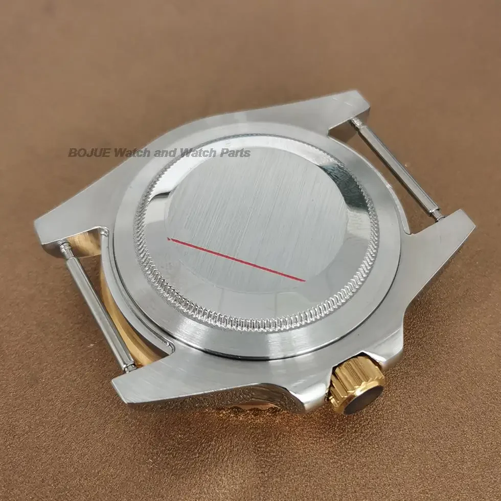 40mm NH35 cassa dell'orologio cassa dell'orologio in acciaio inossidabile vetro zaffiro per Submariner Yachtmaster GMT nh34 nh36 accessori movimento