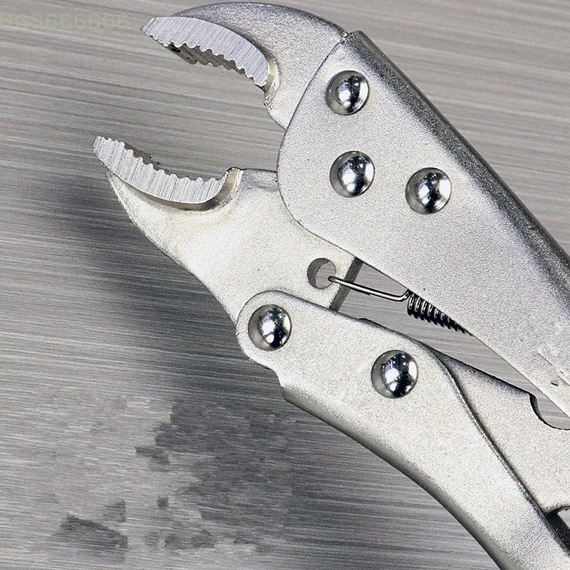 

5/7/10 Inch Multi-Use Adjustable Strong Locking Pliers Metal Clasp Instrument for Woodworking Welding Restoration