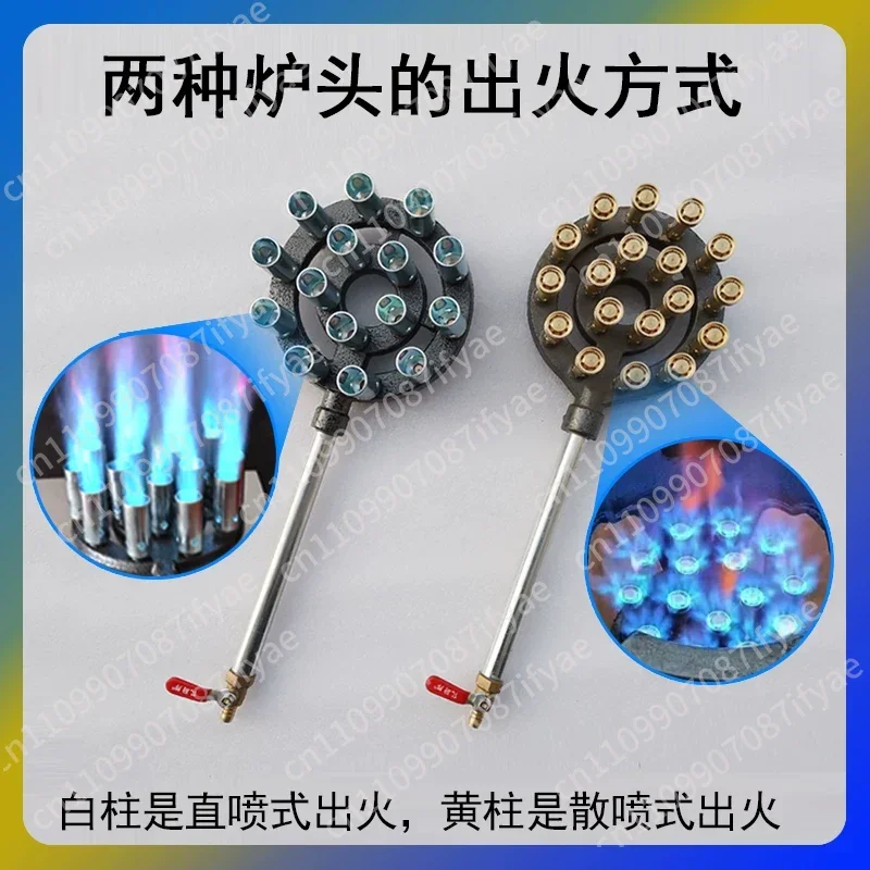 Stove burner Special industrial burner Commercial high pressure gas burner Biogas special industrial burner