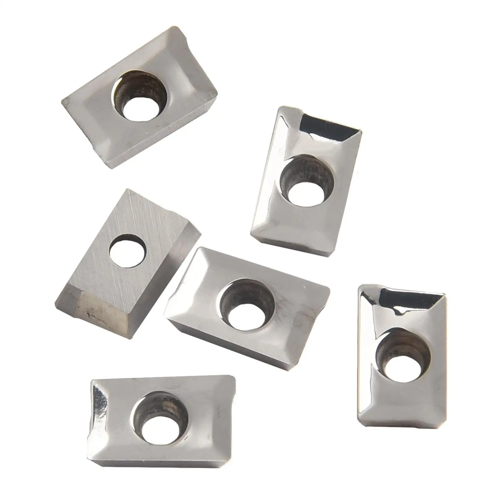 

10 шт. APKT 1003 PDFR MA H01 вставки для обработки алюминия, высокопроизводительные твердосплавные лезвия с удобной зажимной конструкцией