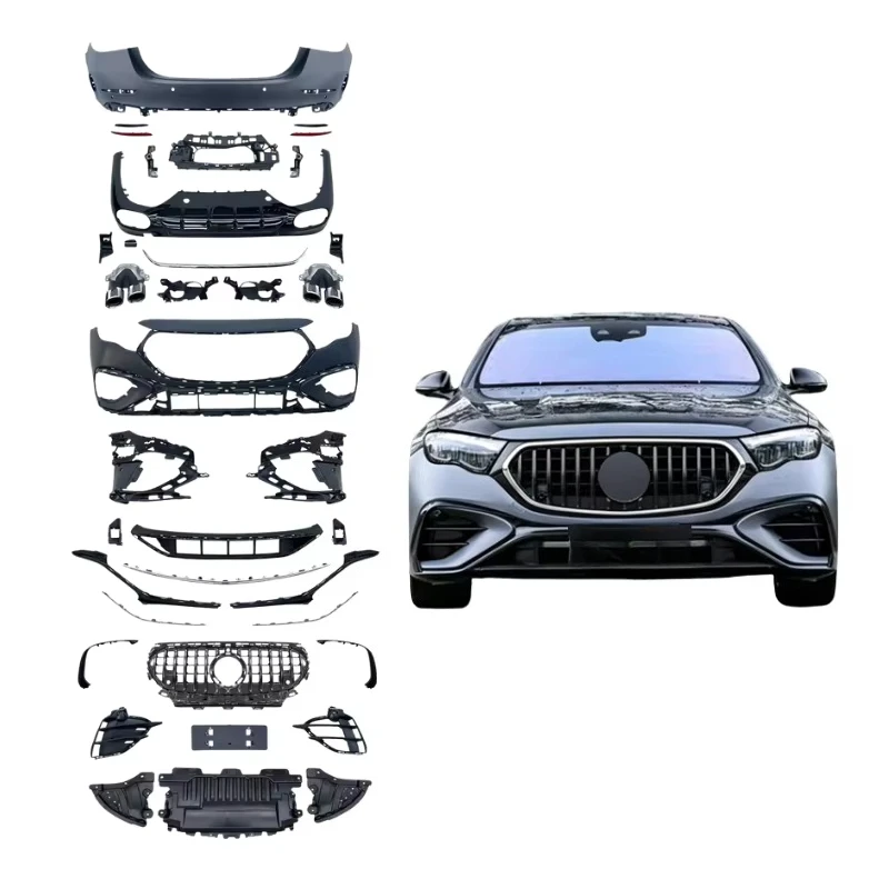 Full Body Kit for -Benz E-Class W214 2024-2025 Standard Star Edition Upgrade to E53  Body Kit