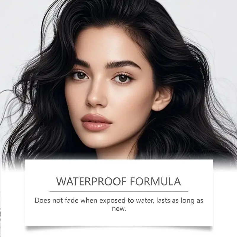 

【WHB】Водостойкий карандаш для коррекции прядей Hoegoa Black, средство для ухода за волосами на растительной основе, бережное и не повреждающее волосы