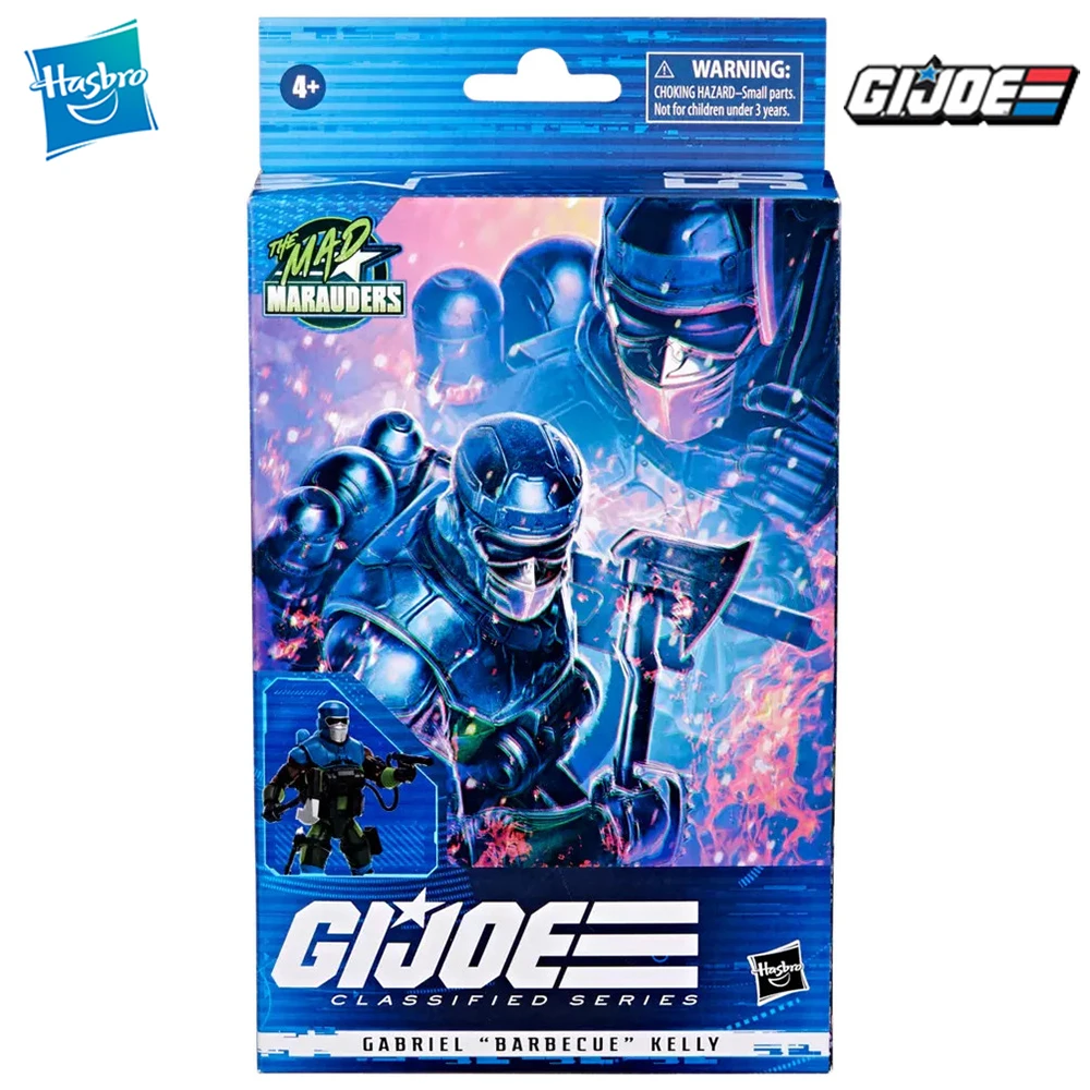 [Special-Offer] Hasbro G.I. Joe Classified Series Mad Marauders Barbecue (Gabriel Kelly) 6-inch-scale Action Figure Model Toys