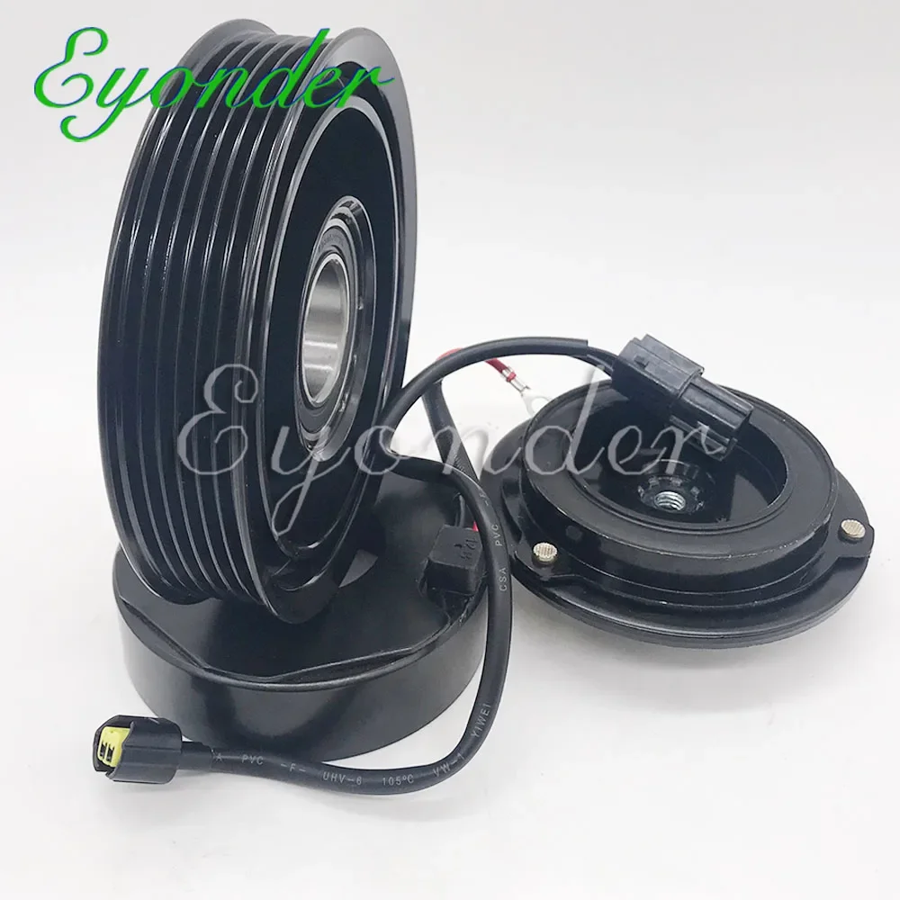 A/C AC Compressor Clutch Pulley for Hyundai Kona OS I 1.6L 2017- Veloster JS II 97701-J9000 97701J9000 97701J3400 97701-J3400