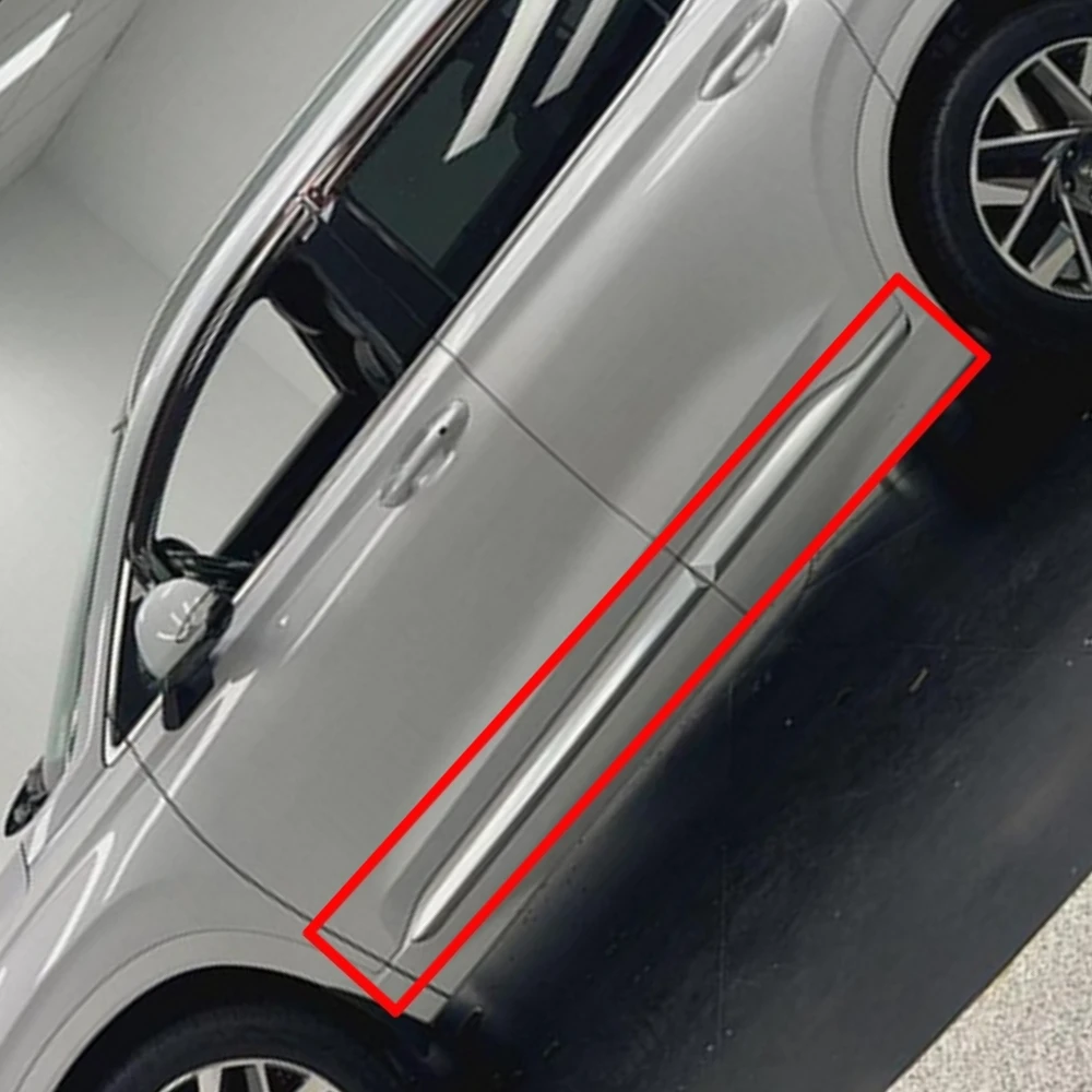 

For Hyundai Santa Fe 2019 2020 2021 2022 2023 Chrome Car Side Door Body Trim Door Line Streamer Molding Strip Accessories