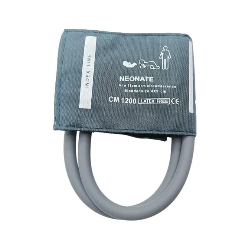 High-quality Neonatal Bloods Pressure Cuff, Non-woven Material CE Certified, Suitable for 6-11 Cm Arms, for Newborns