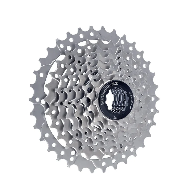 AliExpress NONE SUNSHINE 8 speed cassette 11 30T 32T 34T 36T 40T 42T 46T MTB Road bike Ultralight 8-speed cassette for SHIMANO HG 8v cassette
